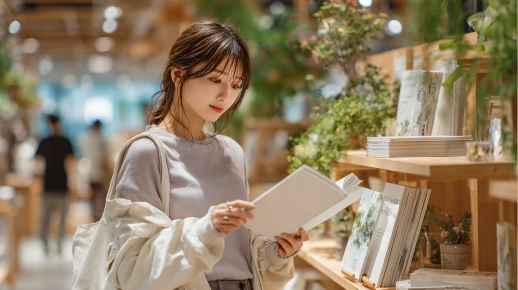 フリーランスに必要な資格を調べながら、取得するべきか検討する女性のイメージ