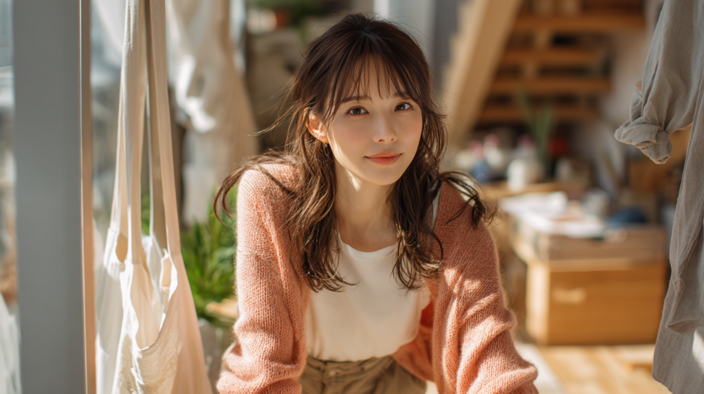 40代女性が副業の始め方を考え、自分に合った働き方や条件を整理するイメージ