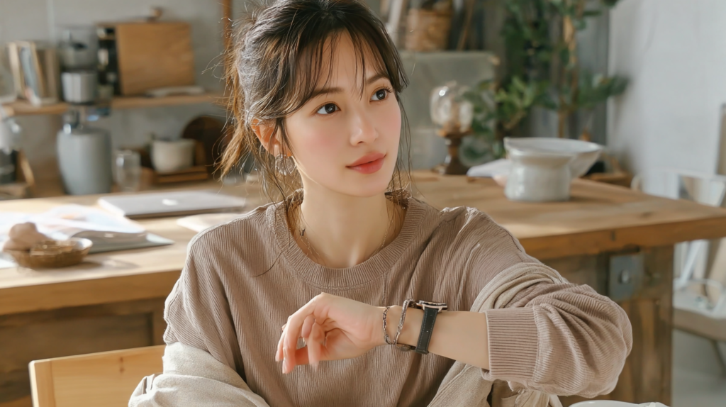 副業で月3万円を稼ぐために、使える時間を確認しながら働き方を考える女性のイメージ