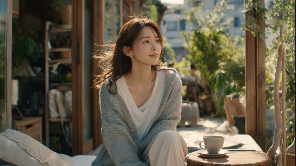 フリーランスになりたいけれど不安を感じ、独立と自由な働き方について考える女性