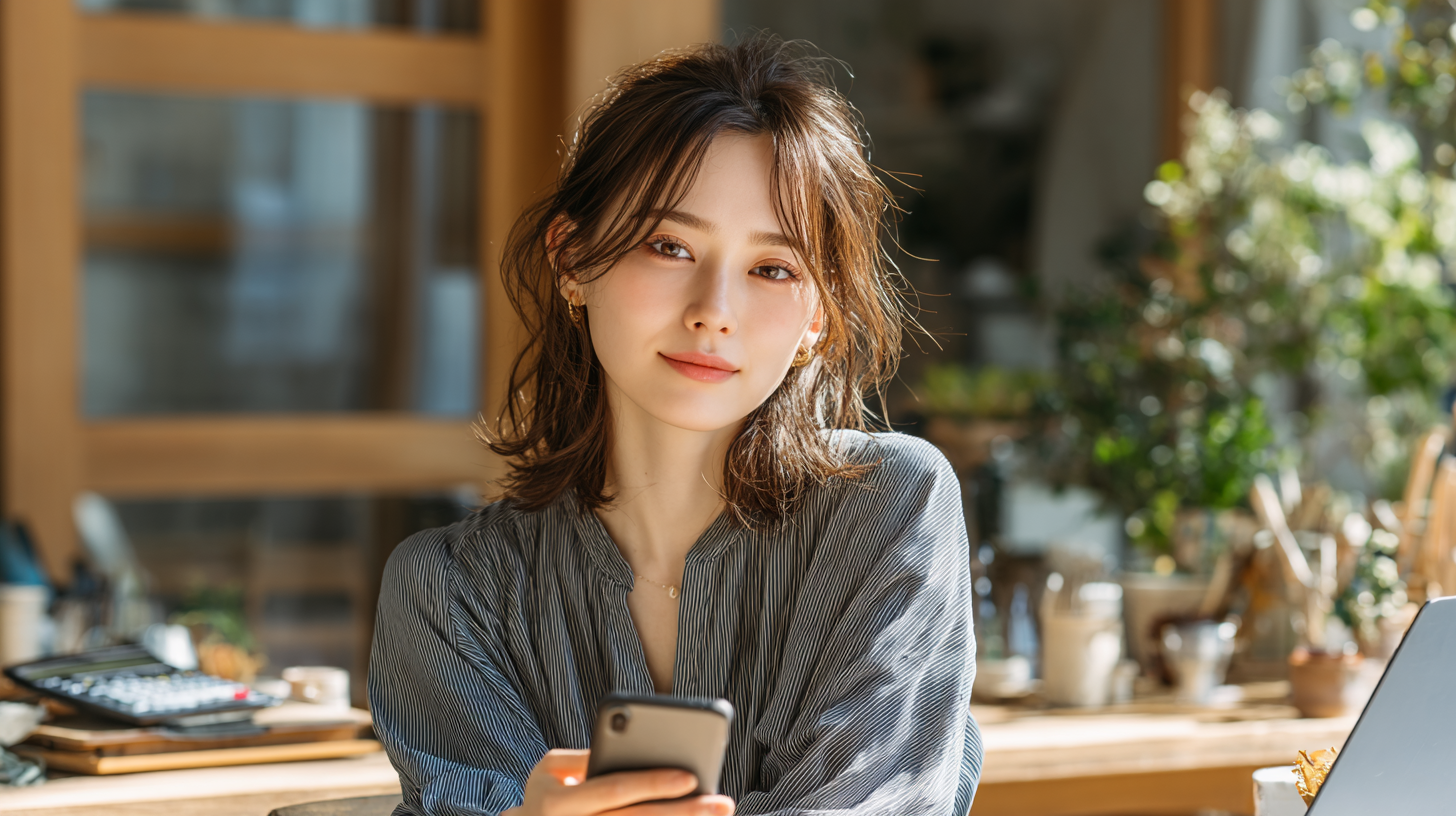 副業詐欺の見分け方｜勧誘を受けている女性が手元で確認できる5項目