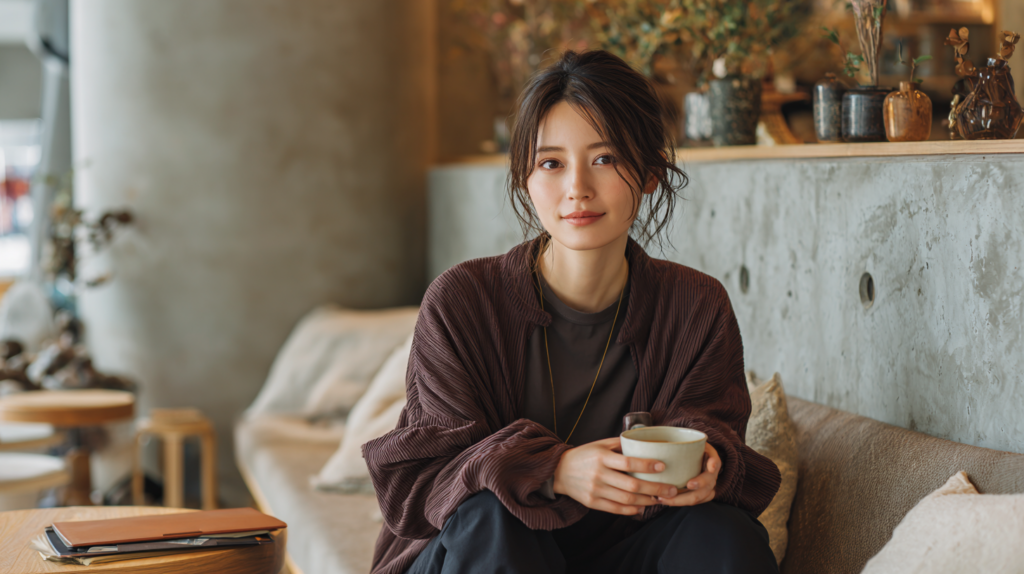 子持ち女性が正社員転職への不安を整理しながら今後を考えるイメージ