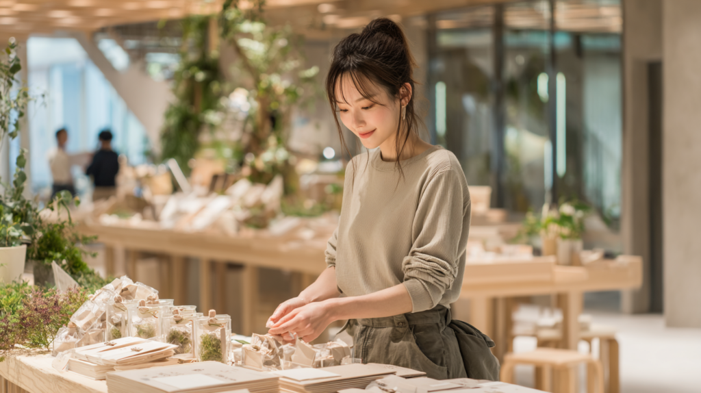 自分に向いてる仕事がわからず実際の仕事を試しながら適性を確かめる女性